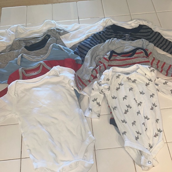 11 piece baby boy bodysuits! (0-3/3months) - Picture 1 of 3